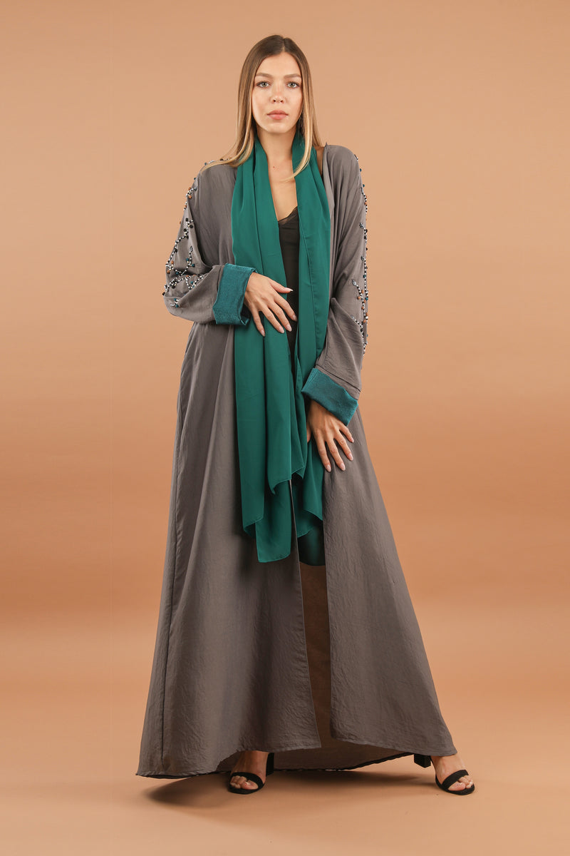 Green Jewel Abaya