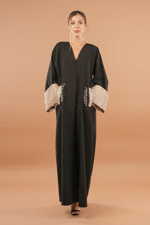 Pearl Pocket Abaya