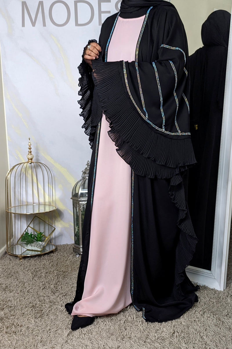 Flare sleeve abaya online