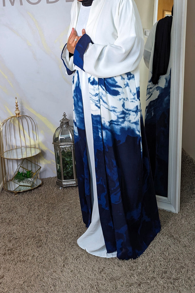 Navy Ombre Abaya