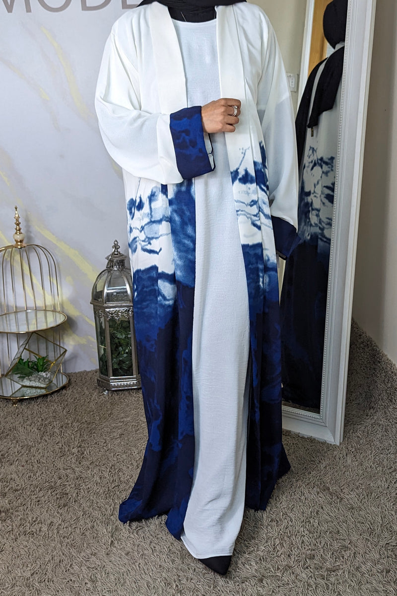 Navy Ombre Abaya
