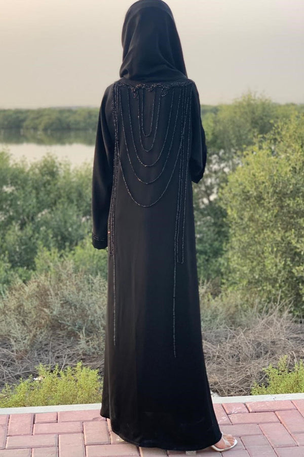 Back Chain Detail Abaya