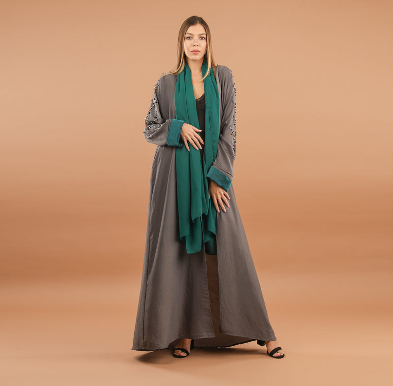 Green Jewel Abaya