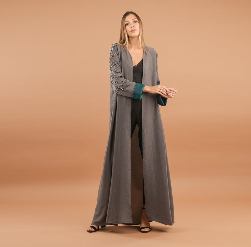 Green Jewel Abaya
