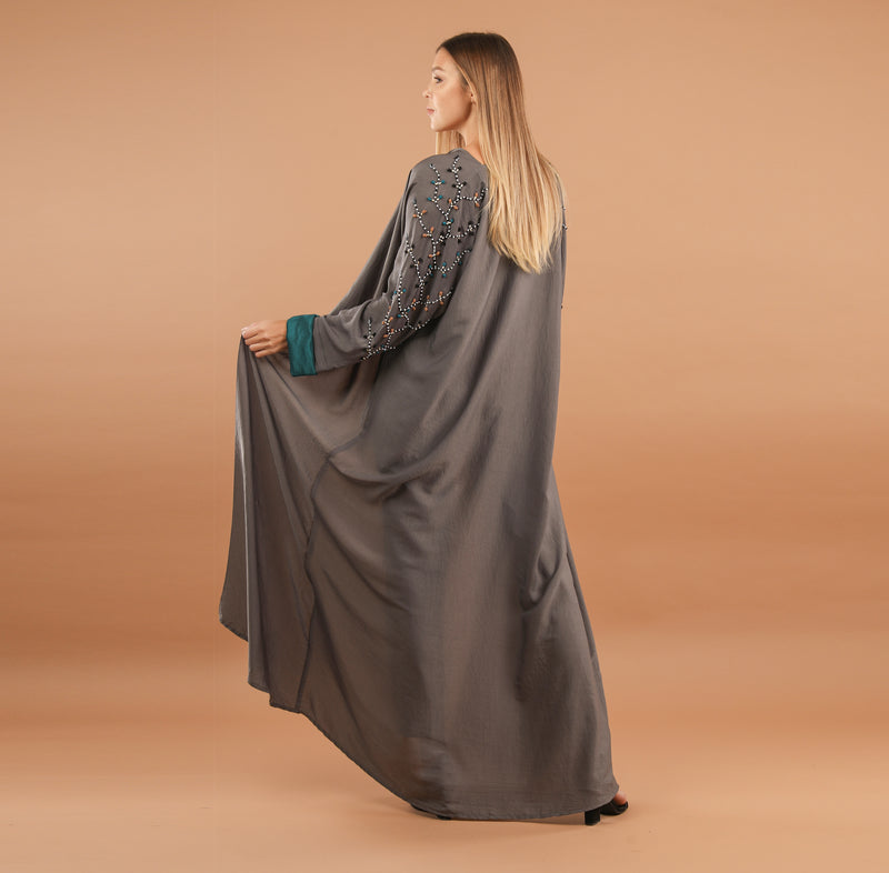 Green Jewel Abaya