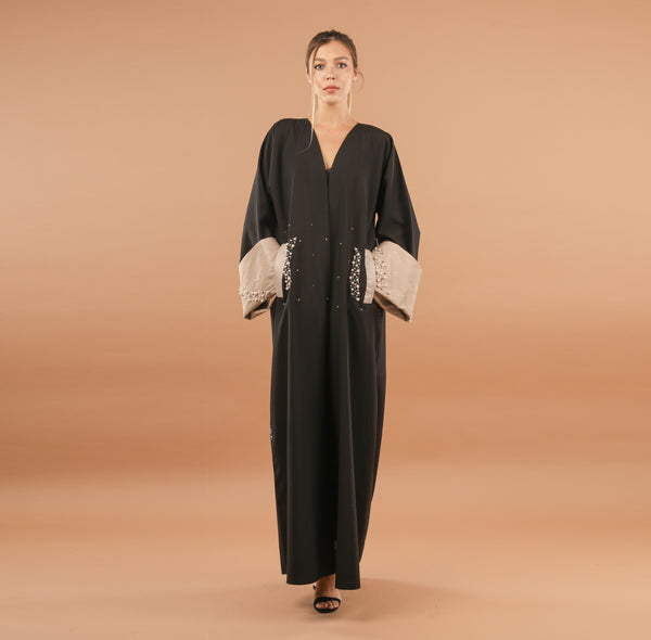 Pearl Pocket Abaya