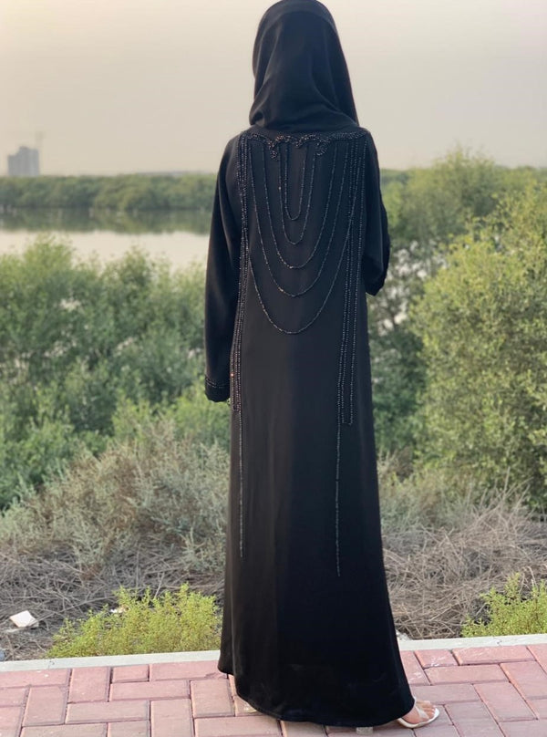Back Chain Detail Abaya